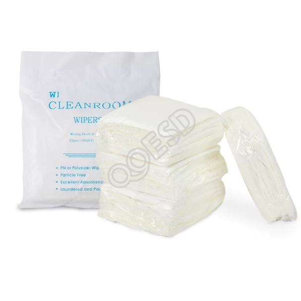 Microfiber Cleanroom Wipers Industrial Anti-Static Wipes Screen Cleaning Cloth