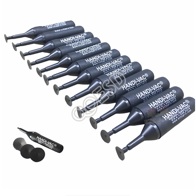 Manual Vacuum Suction Pen - Anti-Static ESD Suction Pen with Cup Sets for IC Chip, Glass & Electronic Component Pickup